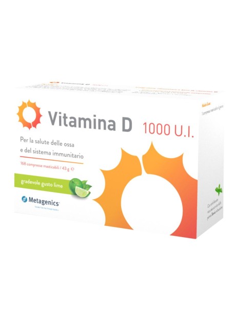 VITAMINA D 1000 UI 168 COMPRESSE