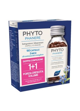 Phyto Phytophanère - Integratore alimentare per capelli e unghie 90+90 capsule