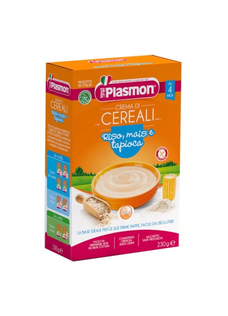 PLASMON CEREALI CREMA RI/MA/TA