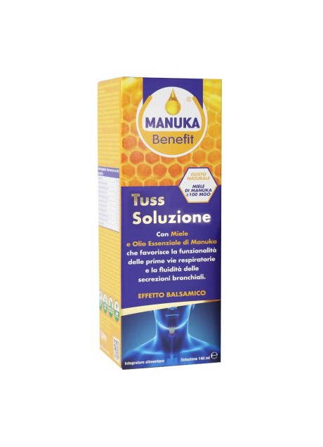 MANUKA BENEFIT TUSS SOLUZ140ML