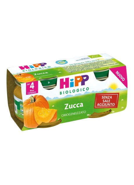 HIPP OMO ZUCCA 2X80G