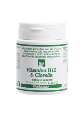 VITAMINA B12+CLORELLA 60CPS