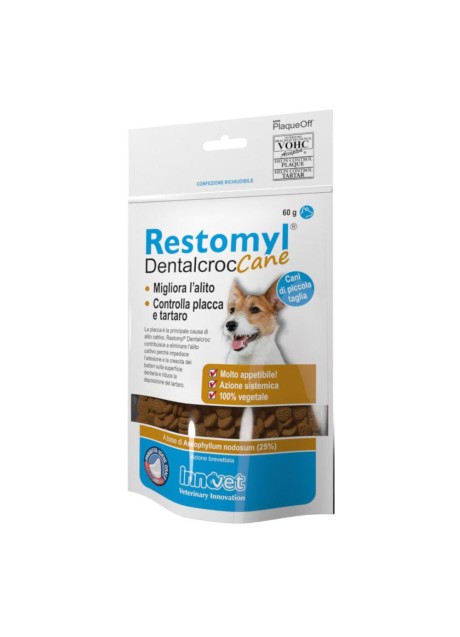 RESTOMYL DENTALCROC CANI PICCOLA TAGLIA BUSTA 60 G