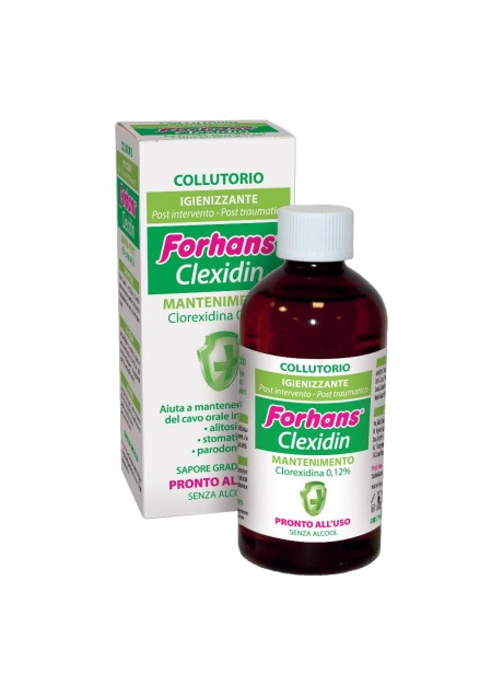 FORHANS CLEXIDIN 0,12 S/ALCOOL