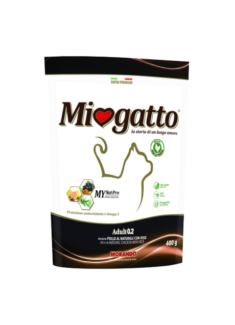 MIOGATTO ADULT 0,2 PO/RI 400G