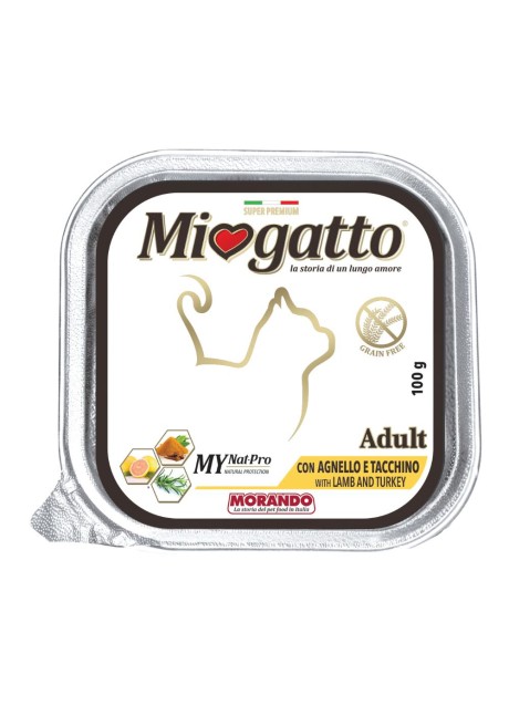 MIOGATTO ADULT AGN/TACCH 100G