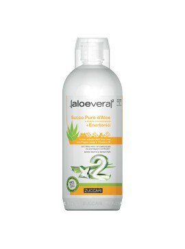 Aloevera2 puro succo d'Aloe a doppia concentrazione + enertonici 1 l