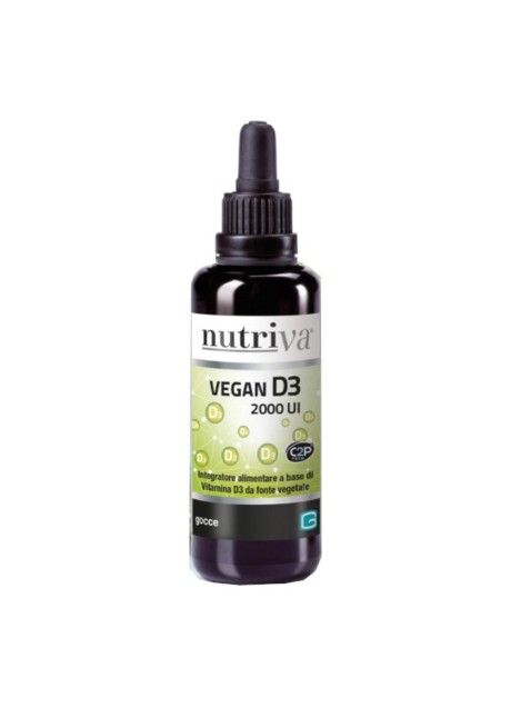 NUTRIVA VEGAN D3 GOCCE 50 ML