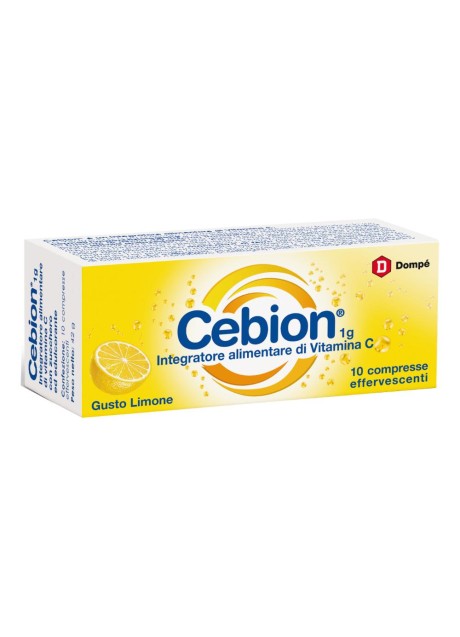 Cebion vitamina C gusto limone- 10 compresse effervescenti