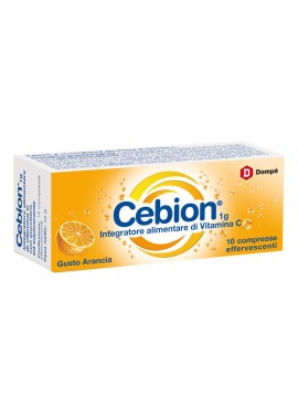 Cebion vitamina C gusto arancia - 10 compresse effervescenti
