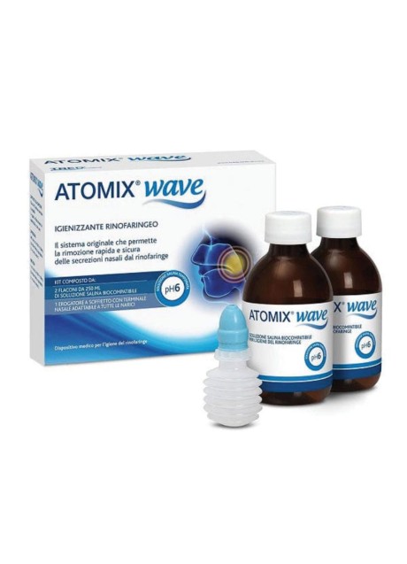 Atomix Wave - dispositivo per irrigazione rinofaringea