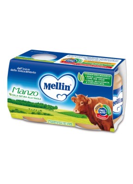 MELLIN-OMO.MANZO 2X120G