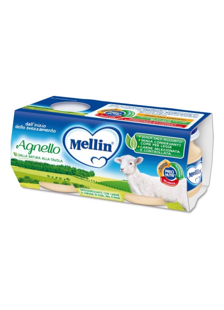 MELLIN OMOG AGNELLO 2X80G