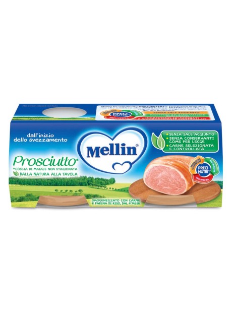 MELLIN-OMO.PROSCIUTTO 2X80G