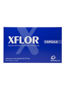 XFLOR integratore di lattoferrina e fermenti lattici 20 capsule