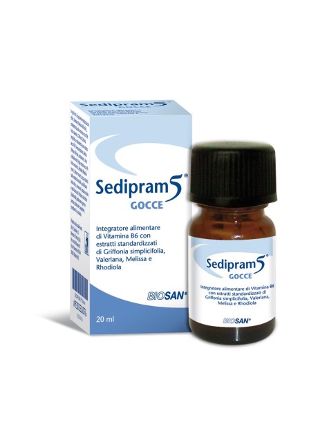 SEDIPRAM 5 GOCCE 20ML