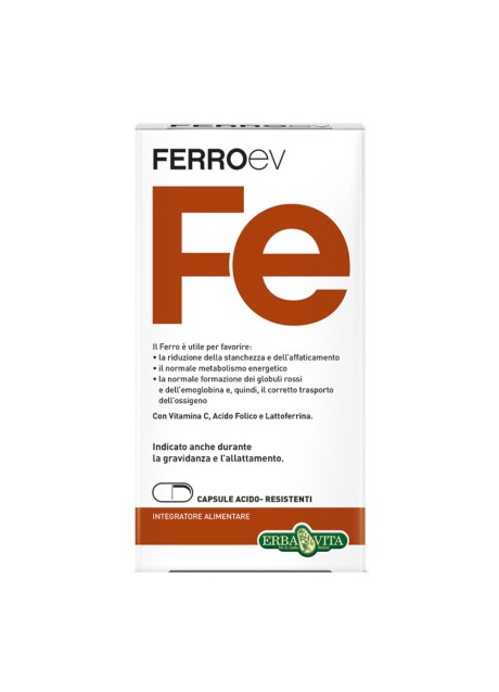 FERRO EV 60CPS 500MG ERBAVITA