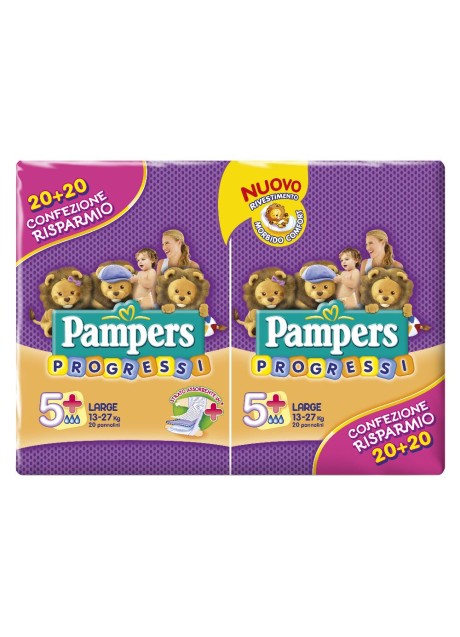 PAMPERS PROGRESSI PLAYTIM L 40