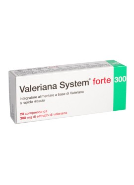 VALERIANA SYSTEM FORTE 20CPR