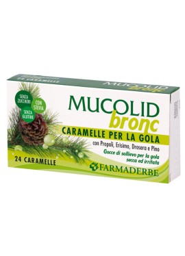 MUCOLID BRONC 24CARAMELLE