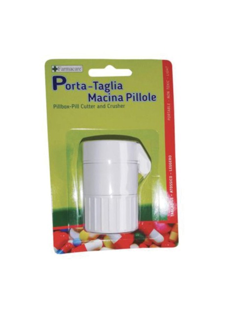 PORTA TAGLIA MACINA PILL FARMACA