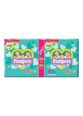 PAMPERS BD DOWNCOUNT MAXI 52PZ