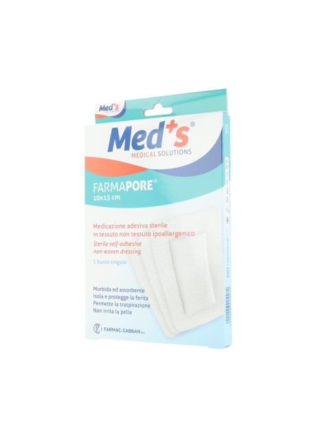 MEDS ADS GARZA 10MX15CM 5PZ ZABB