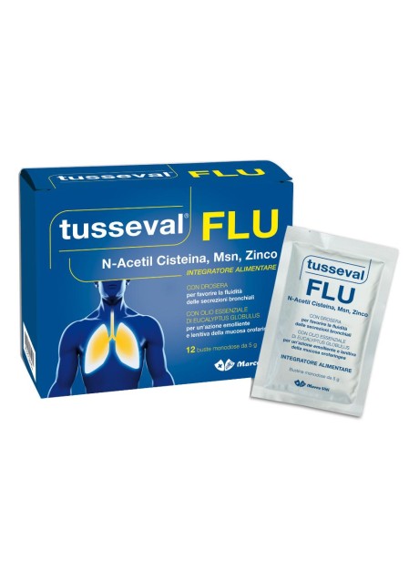 TUSSEVAL FLU 12 BUSTINE SOLUB