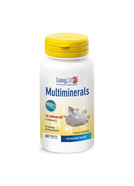 LONGLIFE MULTIMINERALS 60TAV