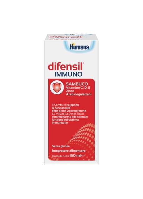 Difensil Immuno- sciroppo difese immunitarie 150 ml