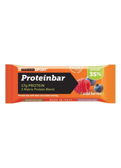 NAMED SPORT PROTEINBAR FRUTTI ROSSI 50G