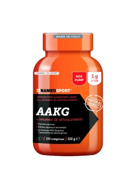Named Sport AAKG (arginina alfa-ketoglutarato) 120 compresse - Integratore per migliorare la performance sportiva