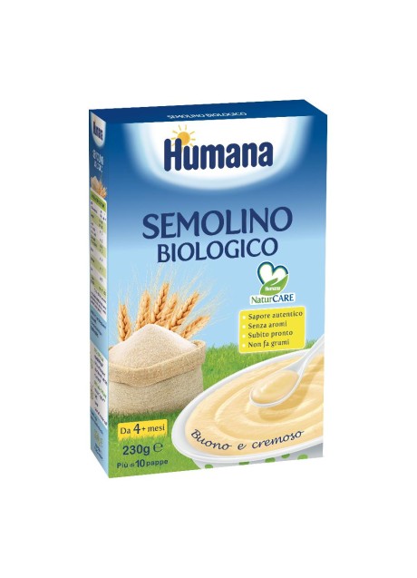 Humana semolino BIOLOGICO