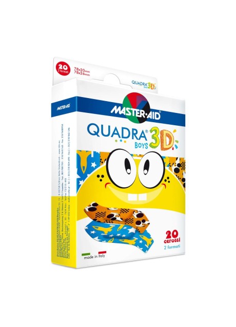 M-AID QUADRA3D CER BOYS ASSORT