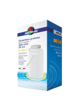 CONTENITORE RACCOLTA URINA MASTER-AID 24 H 2500 ML