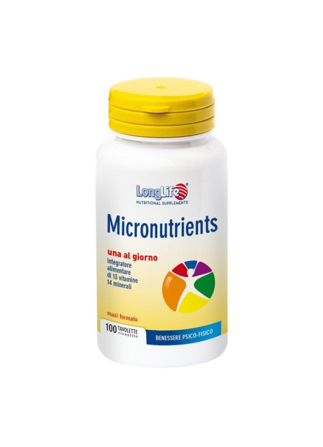 LONGLIFE MICRONUTRIENTS 100TAV