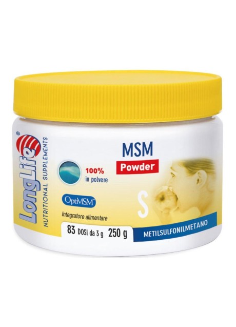 LONGLIFE MSM POWDER 250G