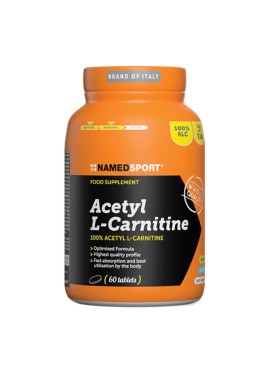Named Sport Acetyl L-Carnitina 60 capsule - Integratore alimentare utile per aumentare la resistenza durante l'attività sportiva