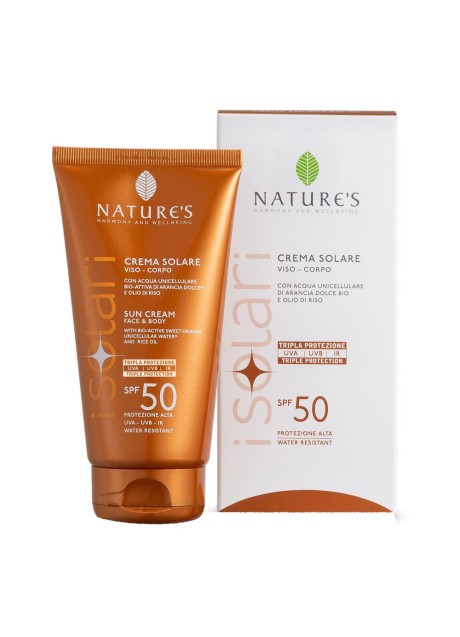 SOLARI NATURES CREMA SPF50