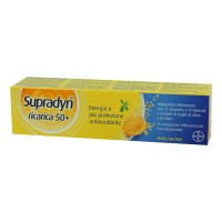 Supradyn ricarica 50+ - integratore di vitamine e minerali per persone over 50 - 15 compresse effervescenti