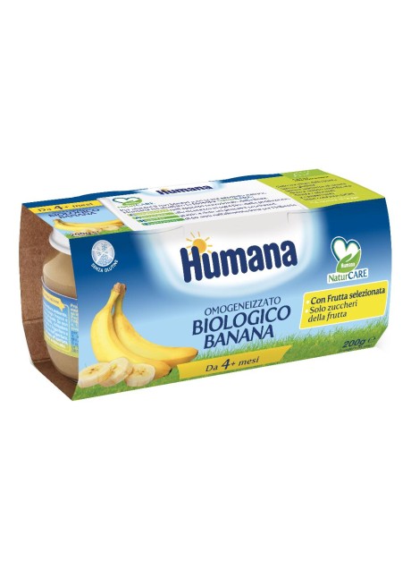 HUMANA OMOG BANANA BIO 2X100G