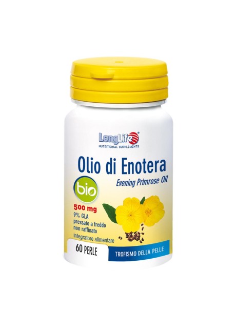 LONGLIFE OLIO ENOTERA BIO 60 PERLE 500 MG