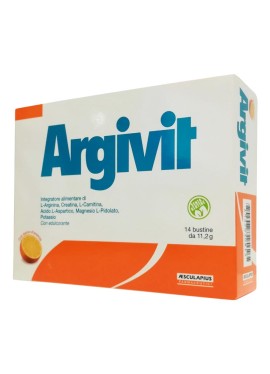 Argivit 14 bustine senza glutine - integratore tonico energizzante 