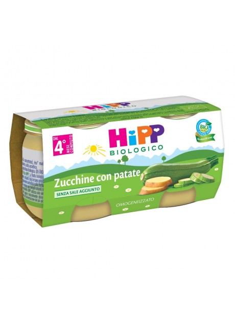 HIPP OMO ZUCCHINE PATATE 2X80G