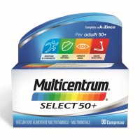 Multicentrum select 50+ - integratore di vitamine e minerali - 90 compresse