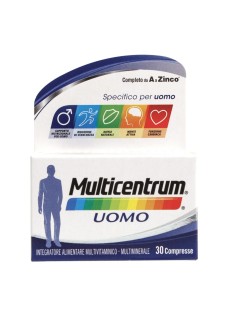 Multicentrum - integratore multivitaminico per uomo adulto - 30 compresse