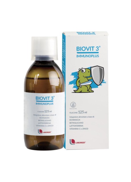 Biovit 3 immunoplus  sciroppo - 125 millilitri