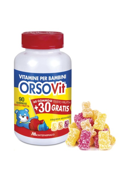 Orsovit caramelle gommose per bambini - 90 caramelle