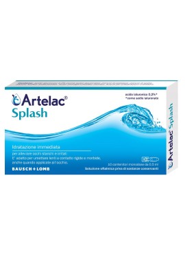 Artelac splash collirio monodose 10 flaconcini