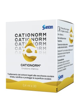 CATIONORM GOCCE 0,4ML 30F MONO